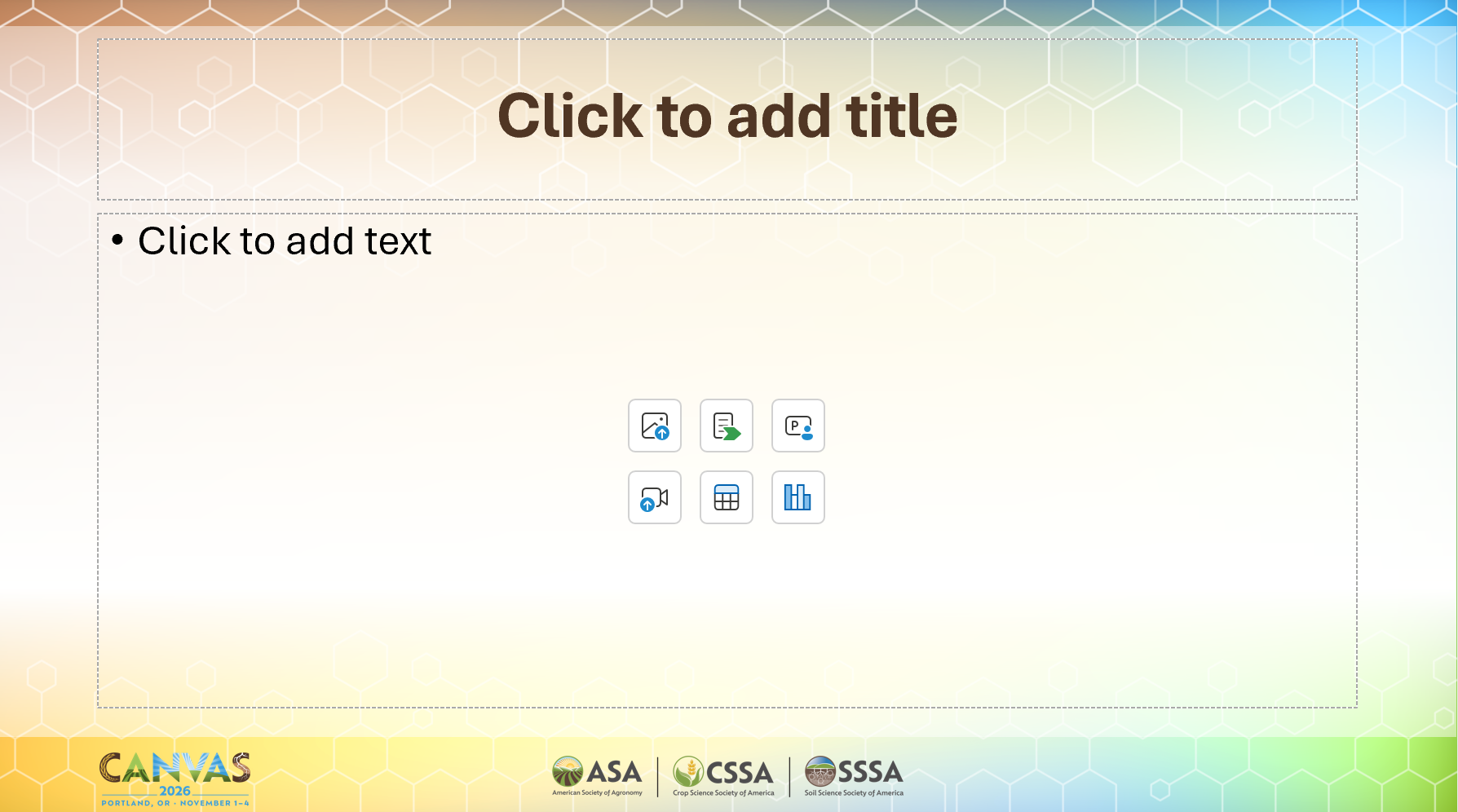 Supporting Slide Layout