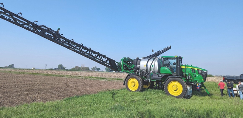 Figure 2. John Deereâs See & Spray precision sprayer used in this study.