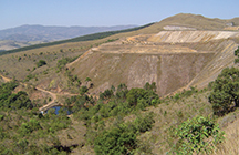 waste rock pile