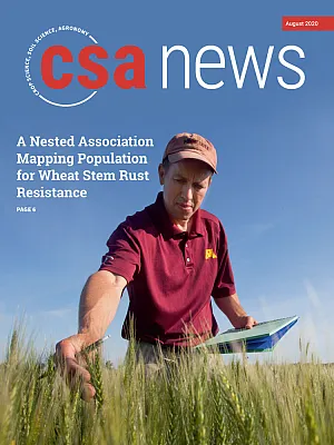 The August 2020 cover of CSA News