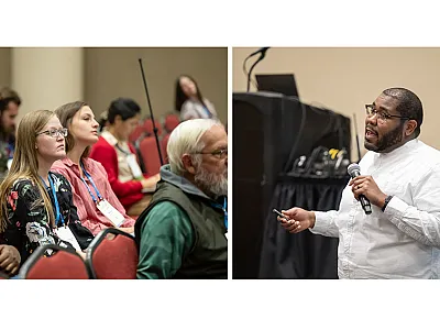 Brandon Gregory Bell, Talent and Culture Lead at Syngenta North America, delivered the presentation, "Finding Your Place: Cultivating Professional Belonging," during the CANVAS 2025 meeting in Salt Lake City in November. 