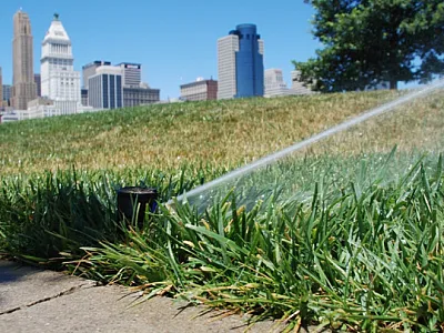 Irrigated turf
